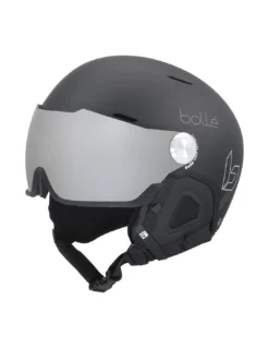 Casque De Ski Neuf à Visière Bolle Might Black S3 Taille 52/55cm