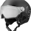 Casque De Ski Neuf à Visière Bolle Might Visor Premium Mips Black Matte Photochromique Taille 52-55cm