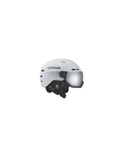 Casque De Ski Neuf Cébé Fireball Matt White Black Line 1/3