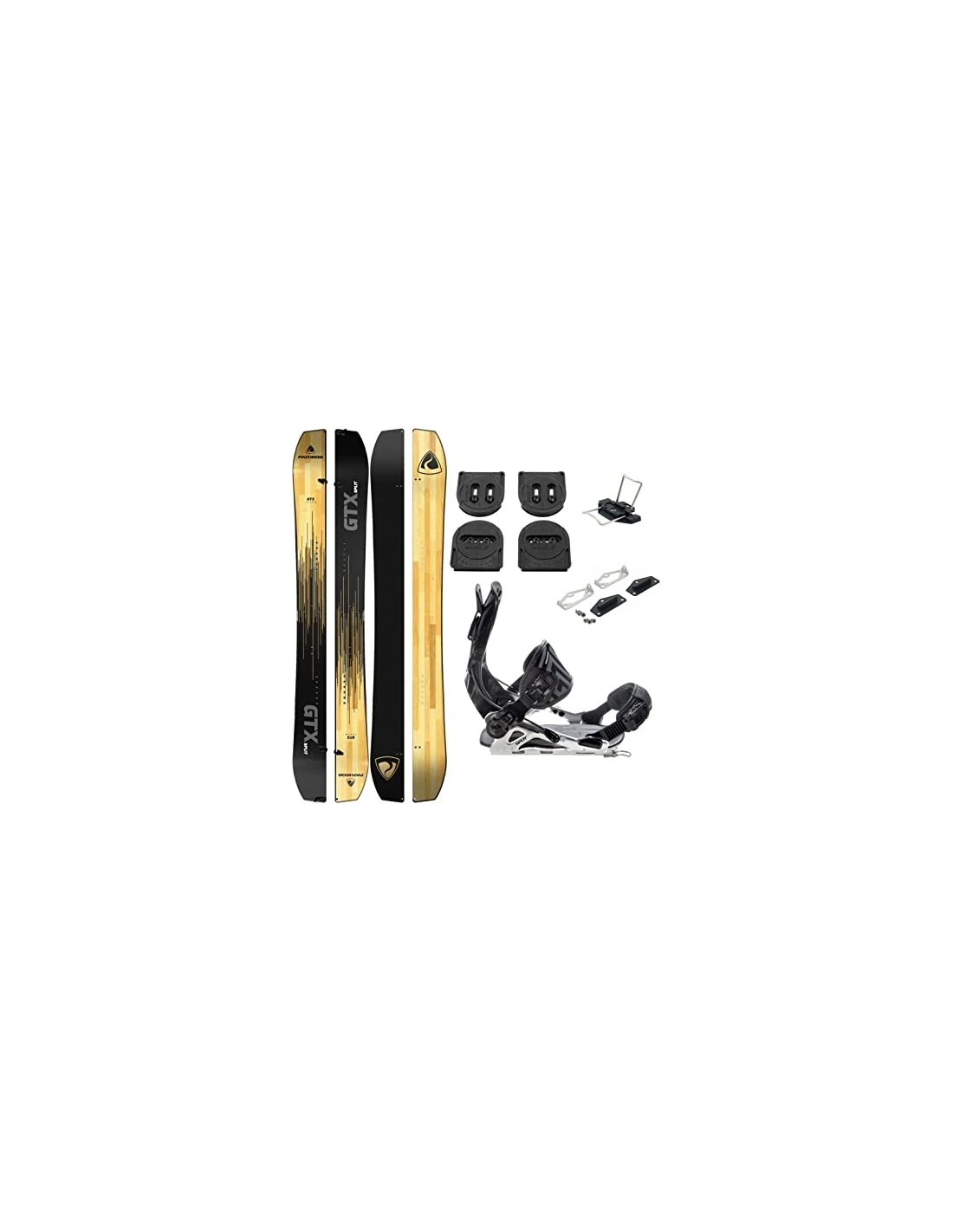 Pack Splitboard Pathron GTX 2023 Taille 156cm, 161cm, 165cm + Fix + Peaux + Voilé 1 Pack Splitboard Pathron GTX 2023 Taille 156cm, 161cm, 165cm + Fix + Peaux + Voilé