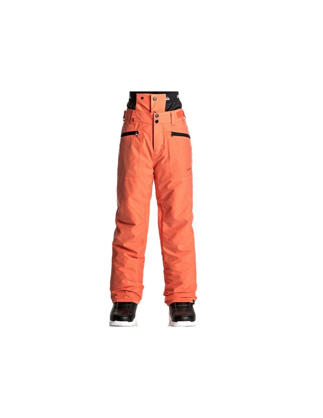 Pantalon Ski/Snow Quiksilver Boundry Youth Mandarin Red 1 Pantalon Ski/Snow Quiksilver Boundry Youth Mandarin Red