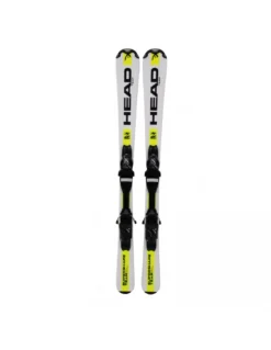 Ski Junior Occasion Head Supershape Team Yellow White Junior
