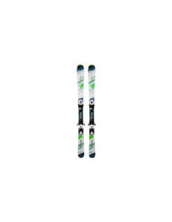 Ski Techno Pro Flyte Green Junior Taille 110cm, 120cm, 150cm + Fix