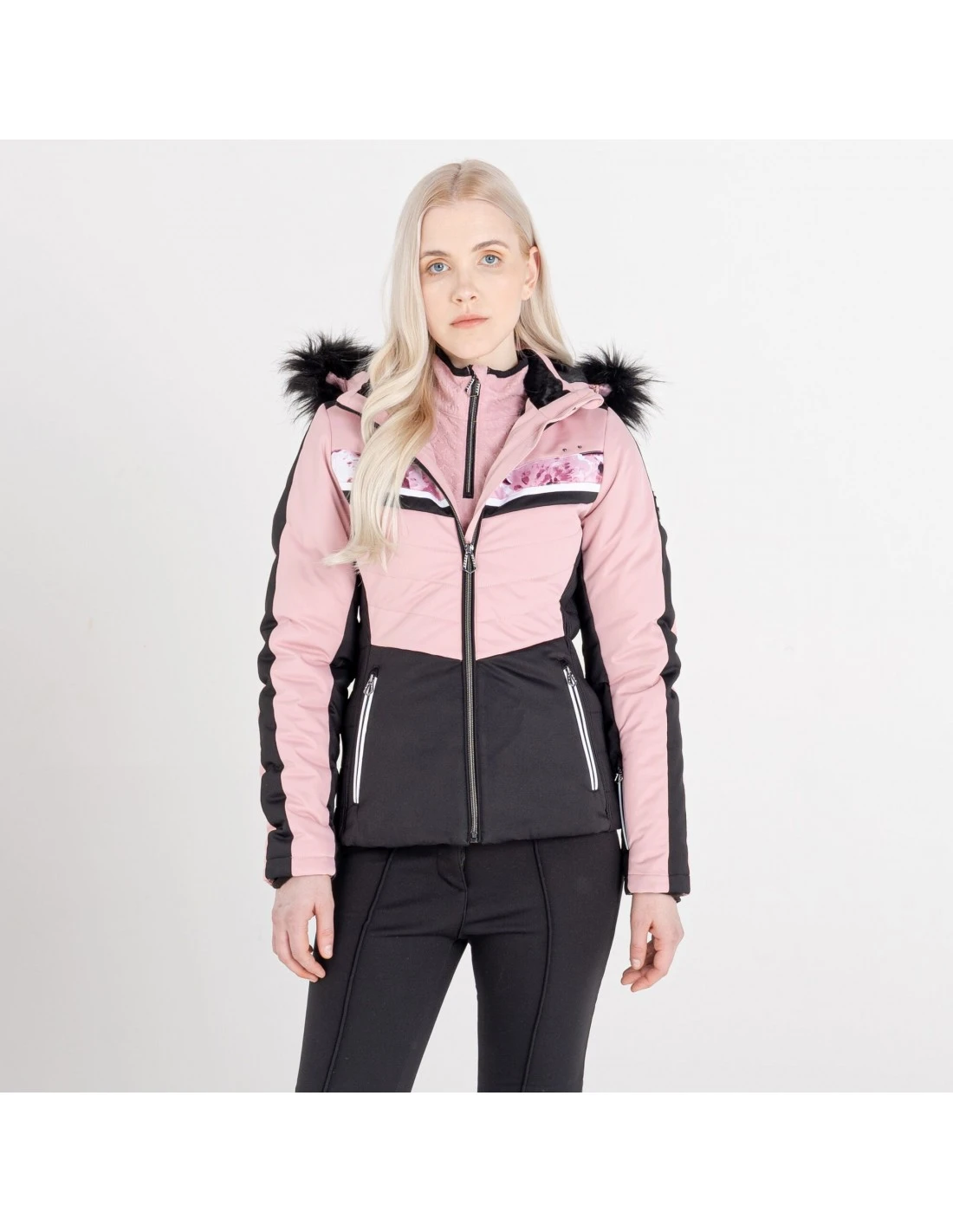 Veste De Ski Femme Neuve Dare 2B Dynamite Powder Pink Taille XS, S, M, L, XL, XXL 1 Veste De Ski Femme Neuve Dare 2B Dynamite Powder Pink Taille XS, S, M, L, XL, XXL