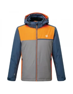 Veste De Ski Junior Neuve Dare 2B Depend Jacket Dark Denim / Blaze Orange